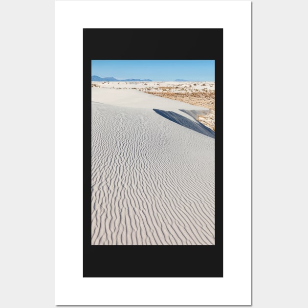 White Sand Dune Wall Art by jvnimages